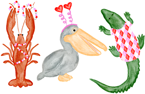 Clip Art Vday Trio
