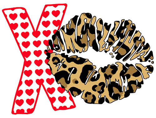 Clip Art Vday 22 XOXO Lip