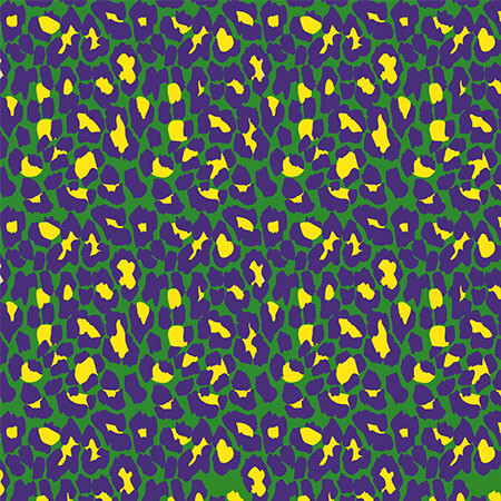 Mardi Gras Cheetah