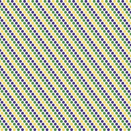 Mardi Gras Dots