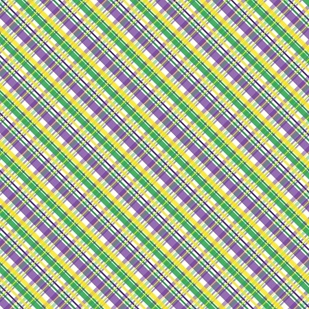 Mardi Gras Plaid