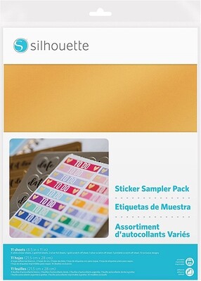 SILHOUETTE STICKER SAMPLE PACK (11PK)