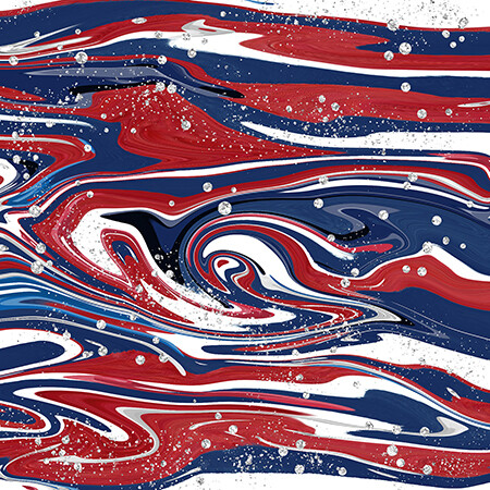 Patriotic Marble