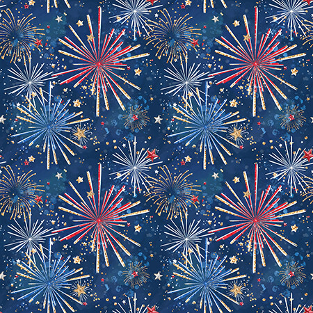 Patriotic Fireworks