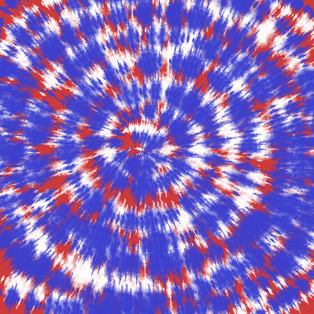 Patriotic Tie Dye