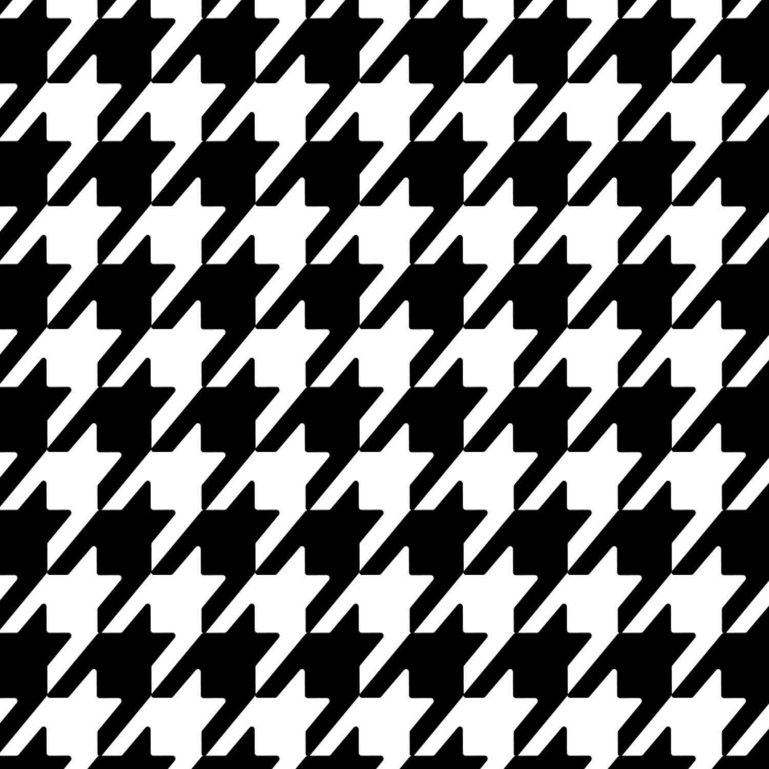 CLEARANCE 18&quot; Houndstooth Easy Pattern