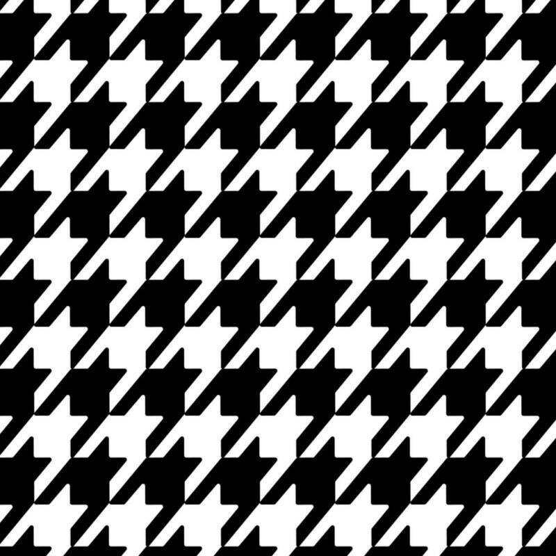 CLEARANCE 18&quot; Houndstooth Easy Pattern