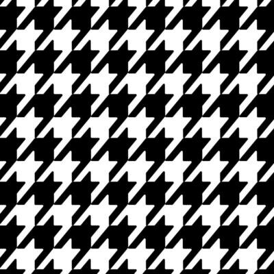CLEARANCE 18" Houndstooth Easy Pattern