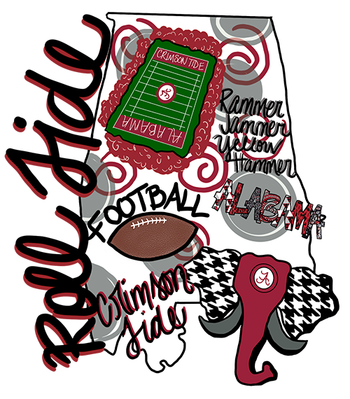 Clip Art Alabama State