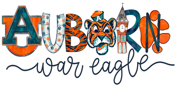 Clip Art Auburn WarEagle