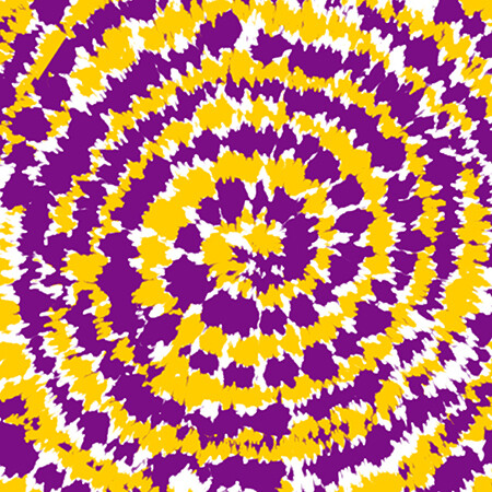 LSU Tie Dye