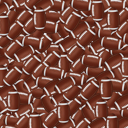 Football Balls Stacked