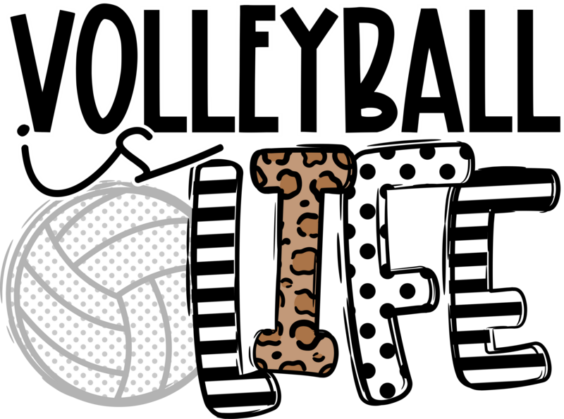 Clip Art Vball Is Life