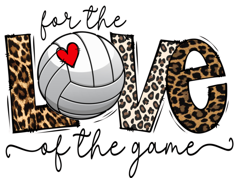 Clip Art Vball 4 The Love