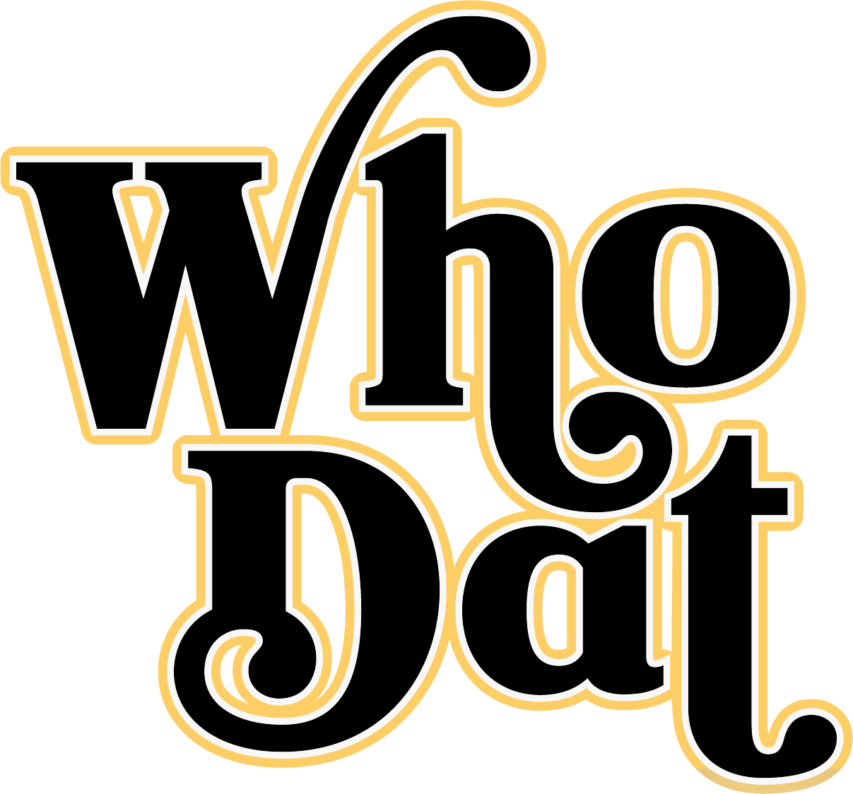 Clip Art Saints WhoDat