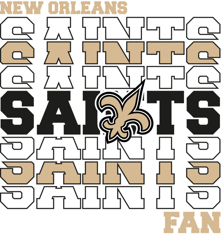 Clip Art Saints Stacked