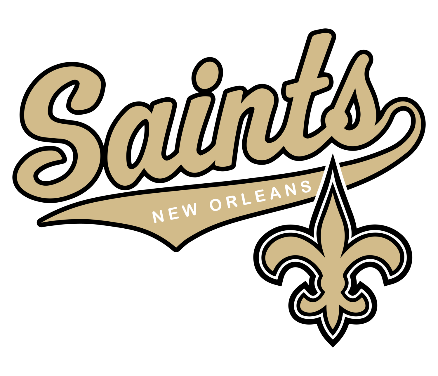 Clip Art Saints Retro