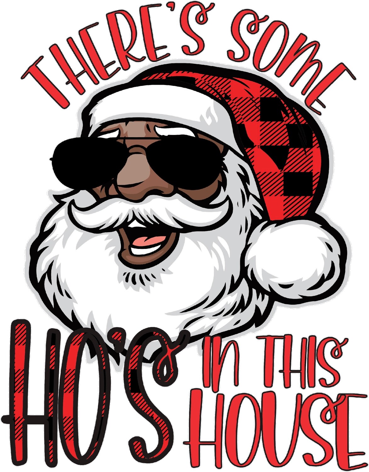 Clip Art MC 21 Santa Hos Brown