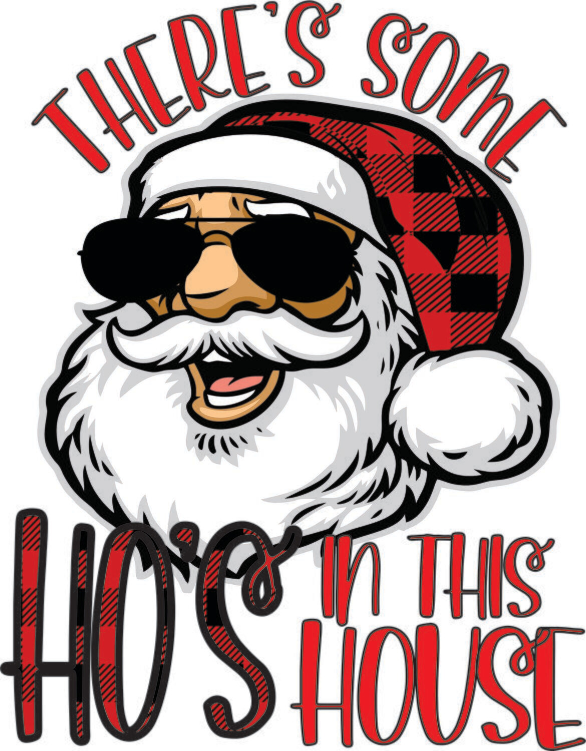 Clip Art MC 21 Santa Hos White