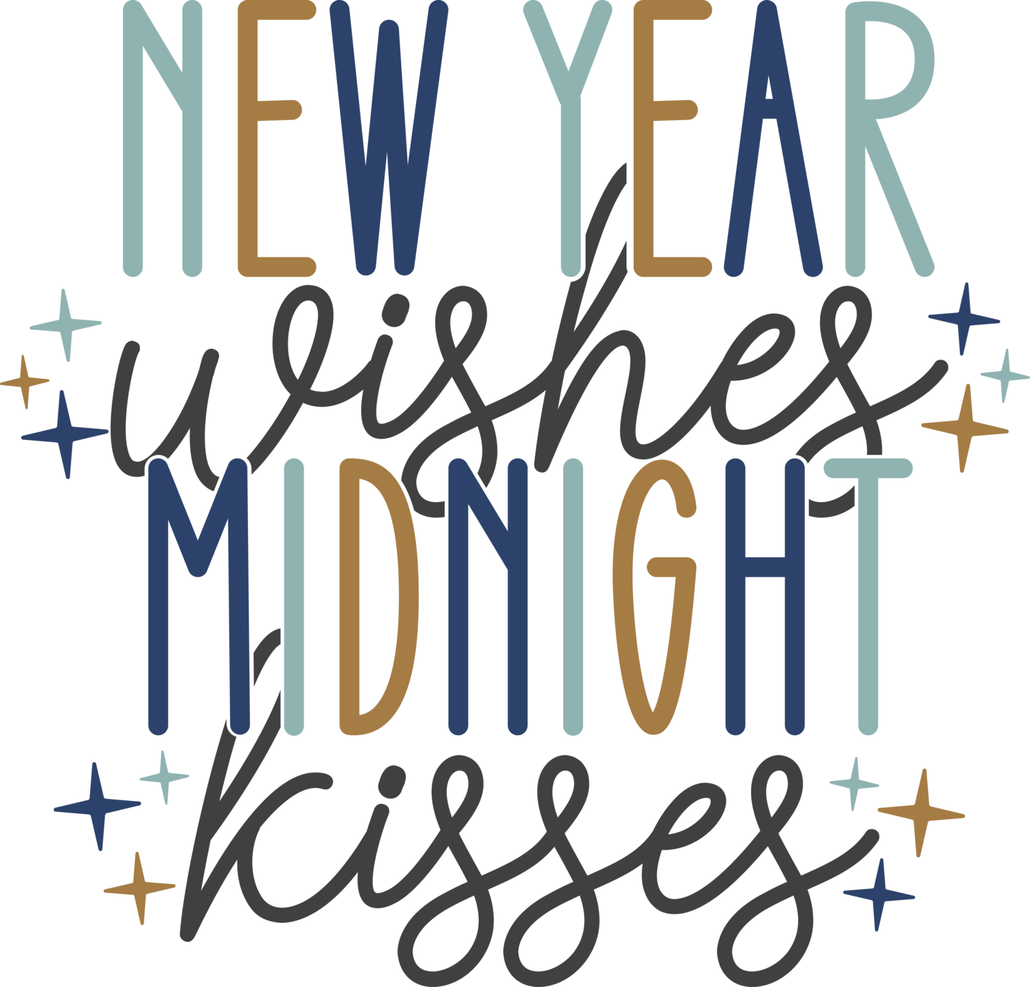 Clip Art 22 New Years Wishes