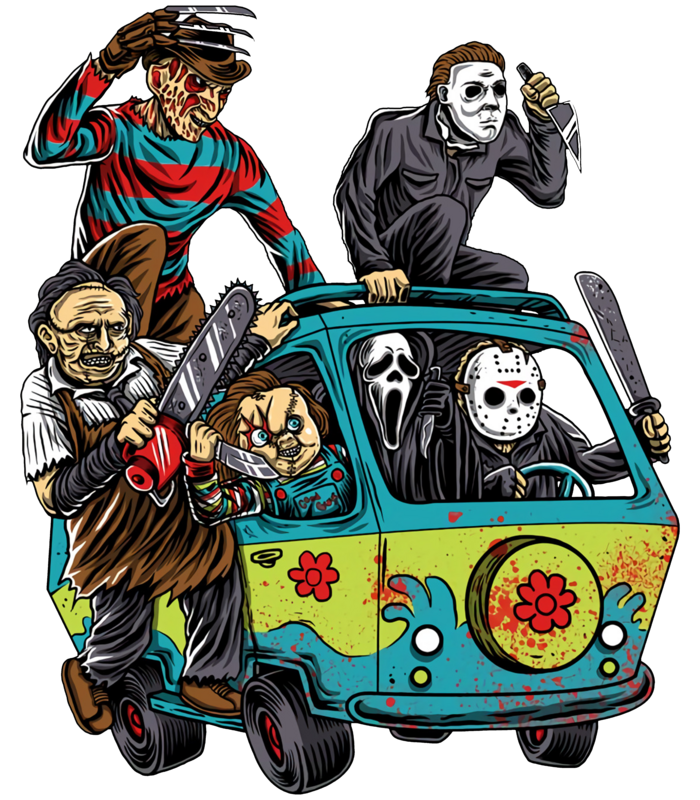 Clip Art HW 22 Horror Friends