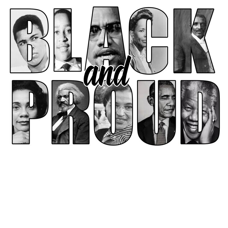 Clip Art BlkHist 23 Proud