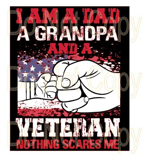 Clip Art Patriotic 23 Grandpa Vet