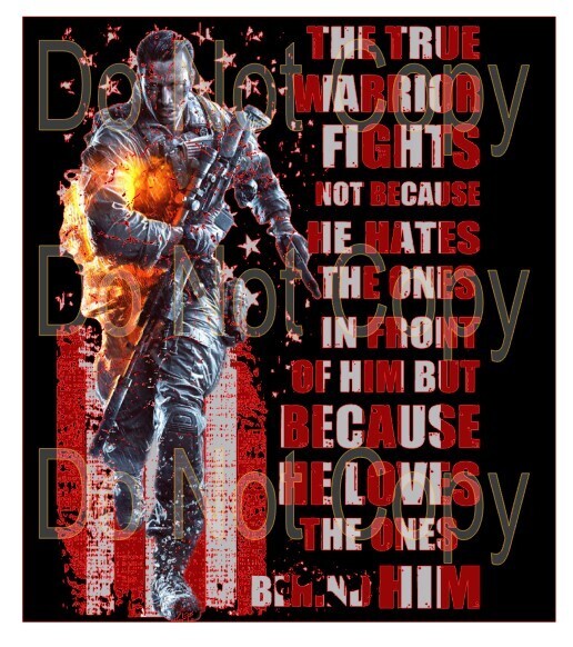 Clip Art Patriotic 23 Warrior