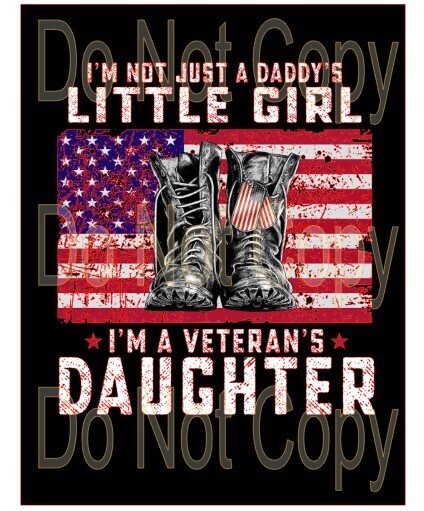 Clip Art Patriotic 23 Vet Daughter