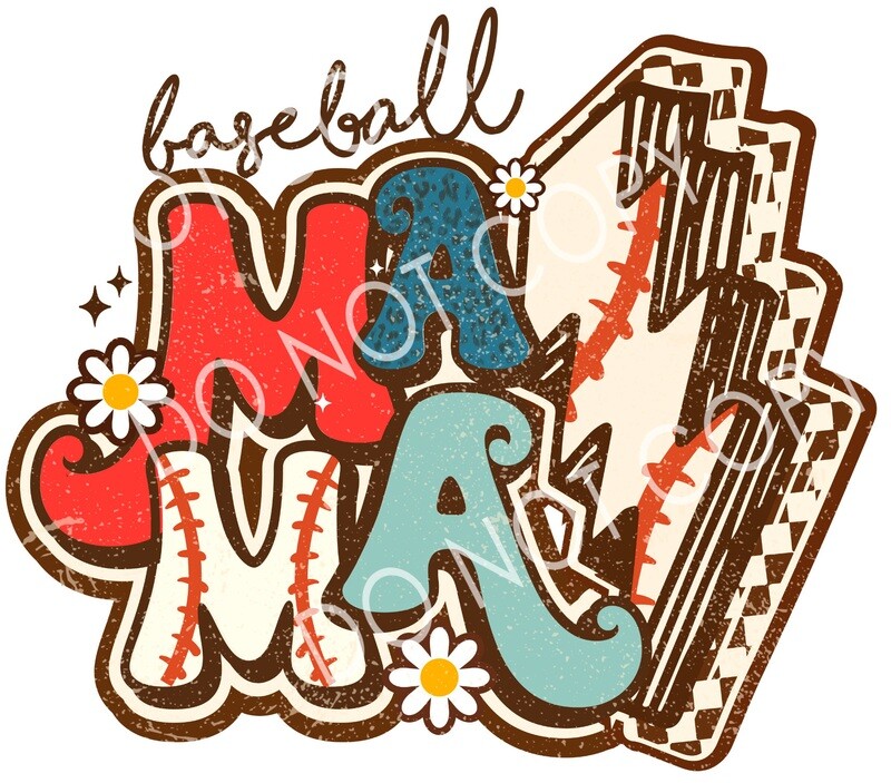 Clip Art Baseball 23 Mama