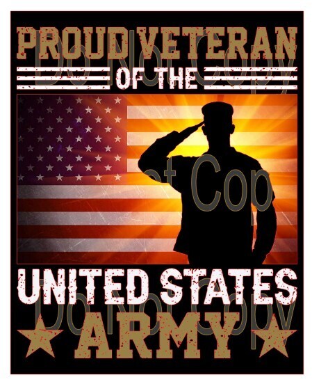 Clip Art Patriotic 23 Army Vet