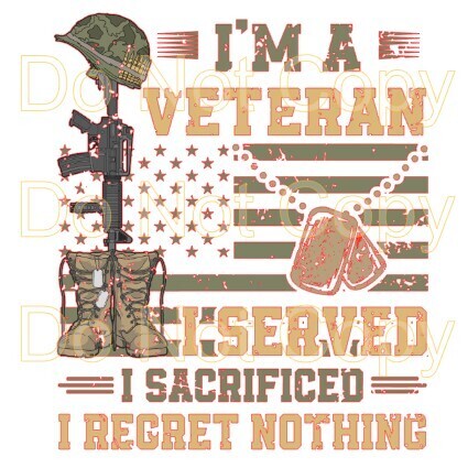 Clip Art Patriotic 23 I Served