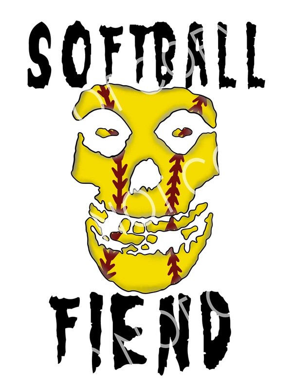 Clip Art Softball 23 Fiend