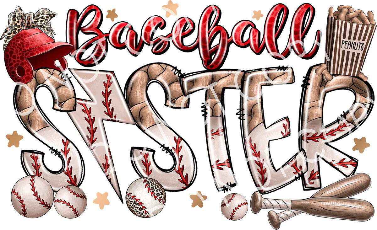 Clip Art Baseball 23 Sister