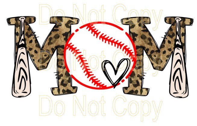 Clip Art Baseball MOM