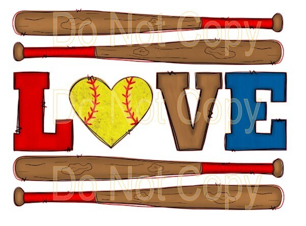 Clip Art Softball Bats
