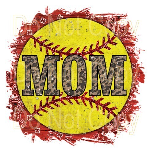 Clip Art Softball Mom Ball