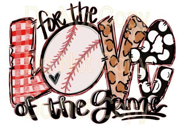 Clip Art Baseball Love