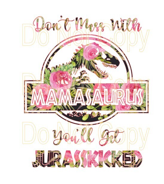 Clip Art MD 23 MAMASAURUS