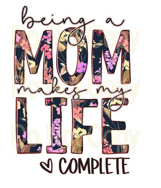 Clip Art MD 22 BEING A MOM