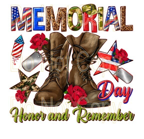 Clip Art Patriotic 23 Memorial Day