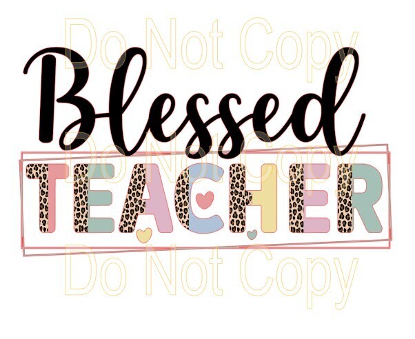 Clip Art Teacher 23 Blessed