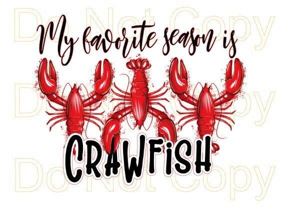 Clip Art Crawfish My Favorite