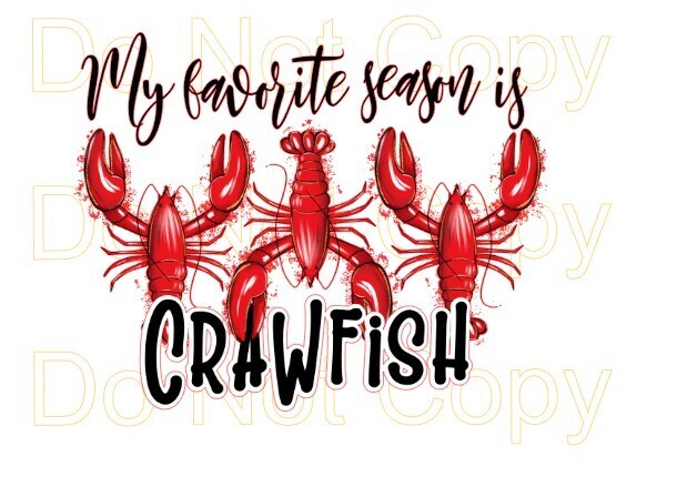 Clip Art Crawfish My Favorite