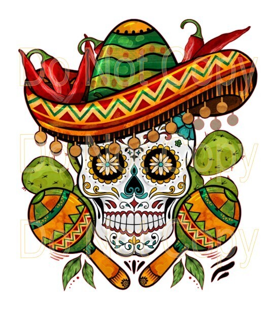 Clip Art CDM23 SKULL