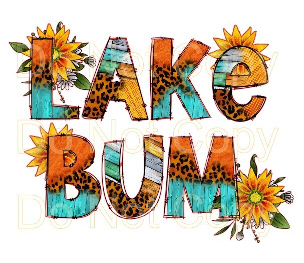 Clip Art Summer 23 Lake Bum