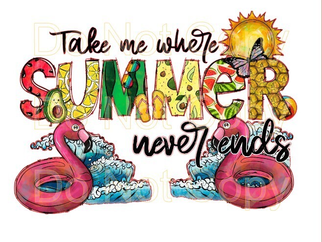 Clip Art Summer 23 Never Ends