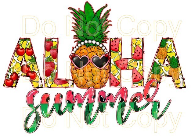 Clip Art Summer 23 Aloha