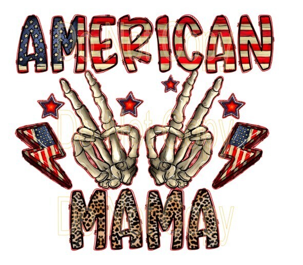 Clip Art 4th 23 Mama