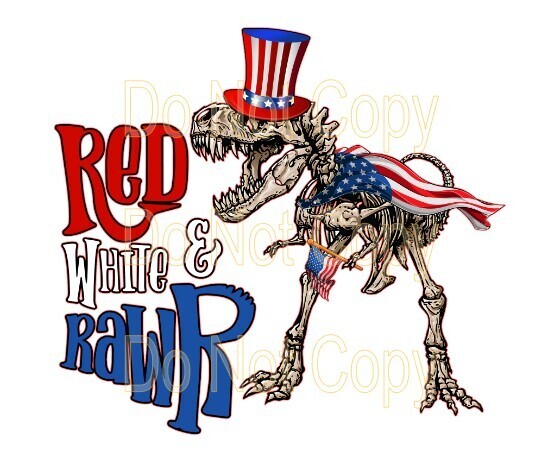 Clip Art 4th 23 Rawr